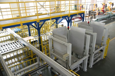 Large bag packaging machine (electric lifting type)