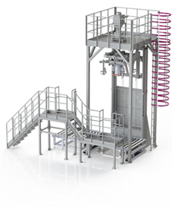 噸袋包裝機 炭黑包裝機 碳黑包裝機 顆粒炭黑包裝機 1000kg包裝機 碳酸鋰包裝機